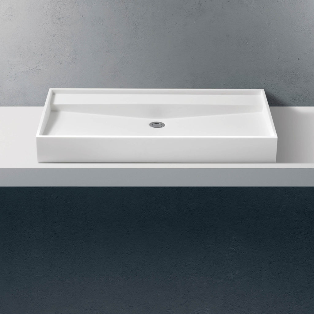 RETTA - Lavabo Bagno da appoggio - Ecoover® Design Solidsurfaces